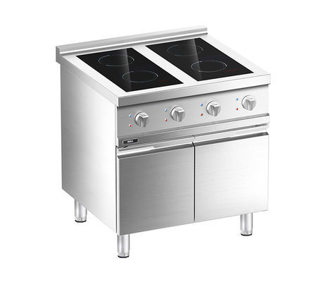 品質  Floor Western Induction Four-zone Cooking Range with Cabinet 工場